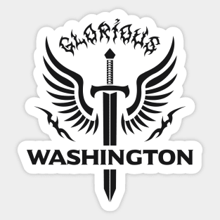 Glorious Washington Sticker